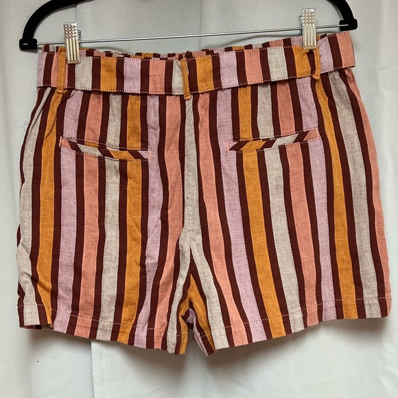 Belted Stripe Shorts from Anthropologie - Picture 9 of 10